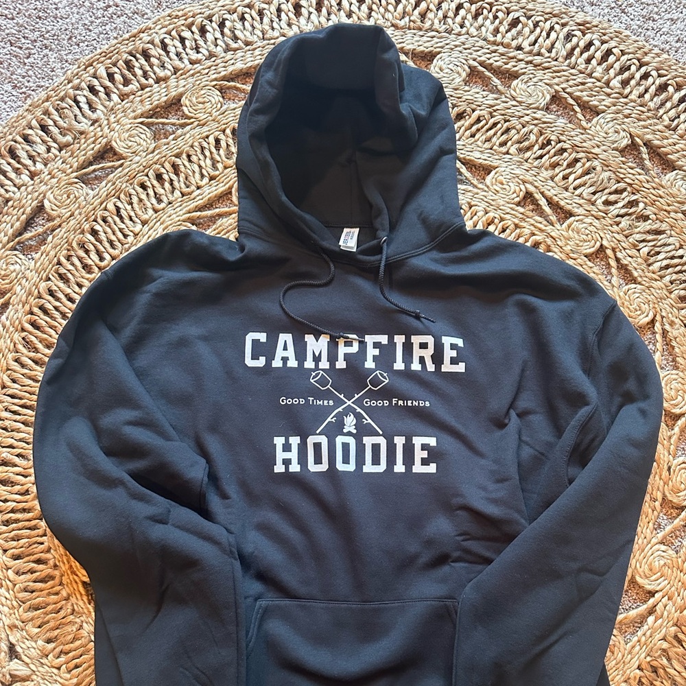 Black Campfire Hoodie Jerzee
Brand New